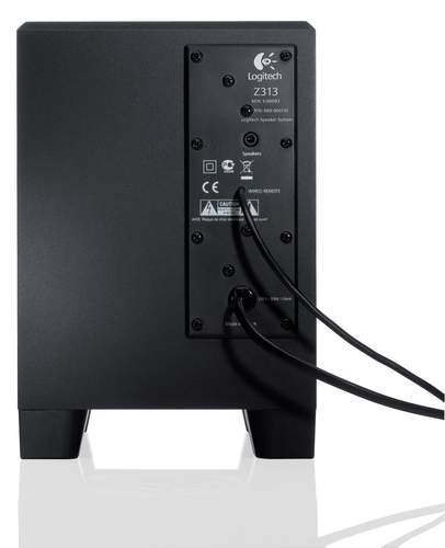 Logitech Z313 Lautsprecherset 25 W PC Schwarz 2.1 Kanäle 5 W Logitech Z313 Lautsprecherset 25 W PC Schwarz 2.1 Kanäle 5 W