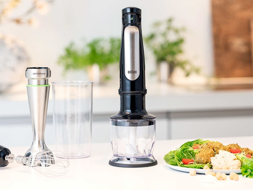 Braun MQ 7025X 0,6 l Pürierstab 1000 W Schwarz, Edelstahl