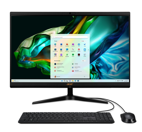 Acer Aspire C24-1800 Intel® Core™ i5 i5-12450H 60,5 cm (23.8") 1920 x 1080 Pixel All-in-One-PC 16 GB DDR4-SDRAM 1 TB SSD Windows 11 Home Wi-Fi 6E (802.11ax) Schwarz Acer Aspire C24-1800 Intel® Core™ i5 i5-12450H 60,5 cm (23.8") 1920 x 1080 Pixel All-in-One-PC 16 GB DDR4-SDRAM 1 TB SSD Windows 11 Home Wi-Fi 6E (802.11ax) Schwarz