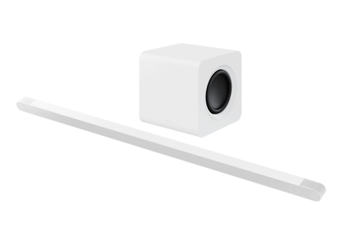 Samsung HW-S811B/ZG weiß Soundbar mit Subwoofer (Bluetooth, Dolby Atmos/DTS-X, HDMI ARC, Subwoofer, 3.1.2, WLAN, Q-Symphony)