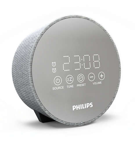 Philips TADR402/12 Wecker Digitaler Wecker Grau