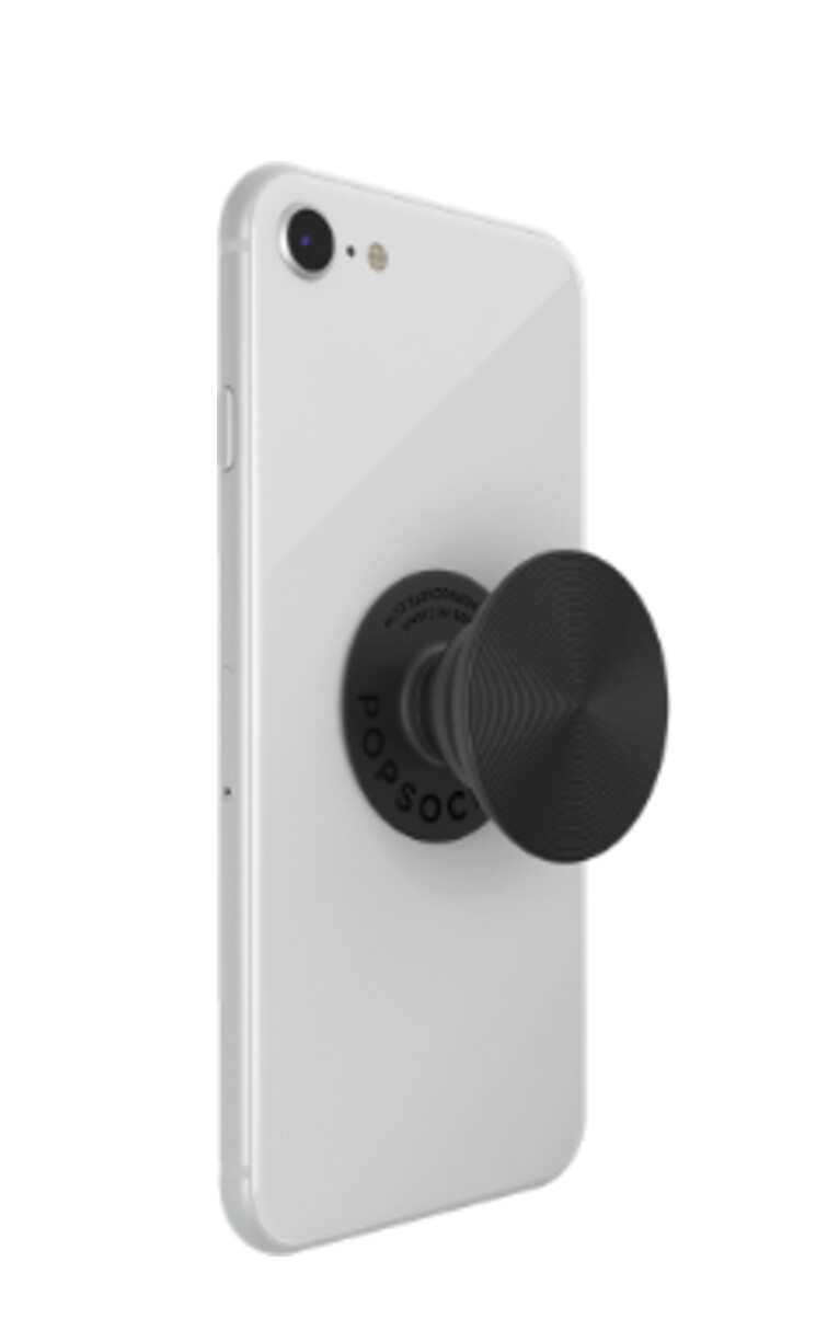 POPSOCKETS Pop Grip Twist Black Aluminium (Schwarzes gefrästes Aluminium (austauschbares Design))  POPSOCKETS Pop Grip Twist Black Aluminium (Schwarzes gefrästes Aluminium (austauschbares Design))