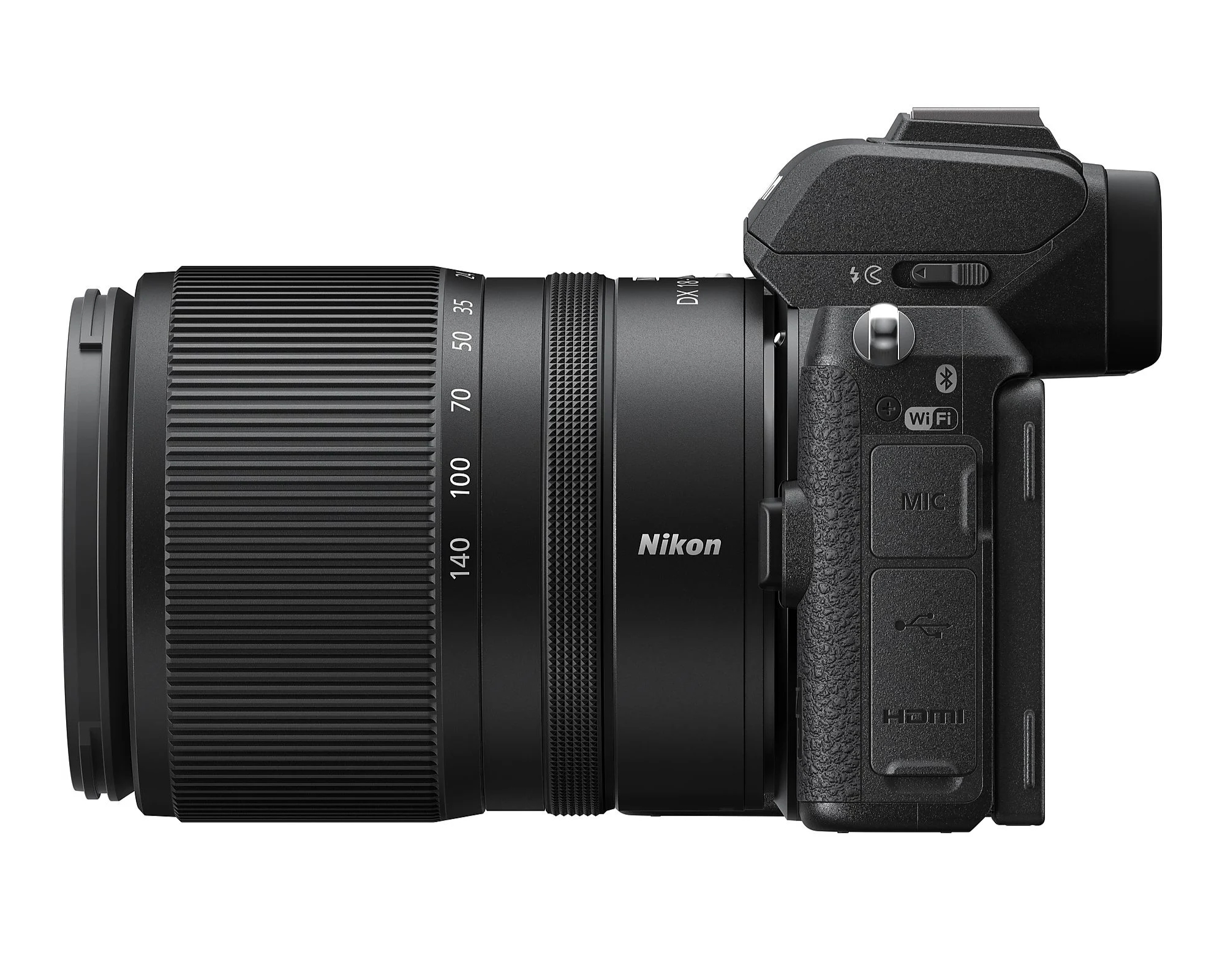 NIKON Z 50 Z DX 18-140 VR 20.9MP Digitalkamera Kit 18-140 mm Objektiv schwarz