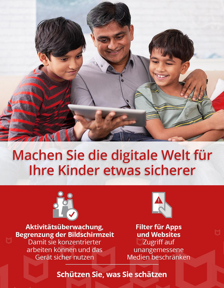  McAfee LiveSafe (Kinderschutz, Online-Banking Schutz, 1 Jahr, 1 Lizenz)