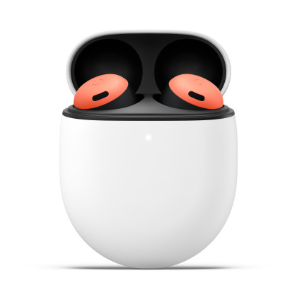 Google In-Ear Kopfhörer Pixel Buds Pro Coral (Bluetooth, Aktive Geräuschunterdrückung, IPX4, USB-C, orange)