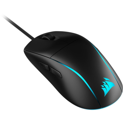 Corsair M75 Gaming-Maus, Schwarz (kabelgebunden)