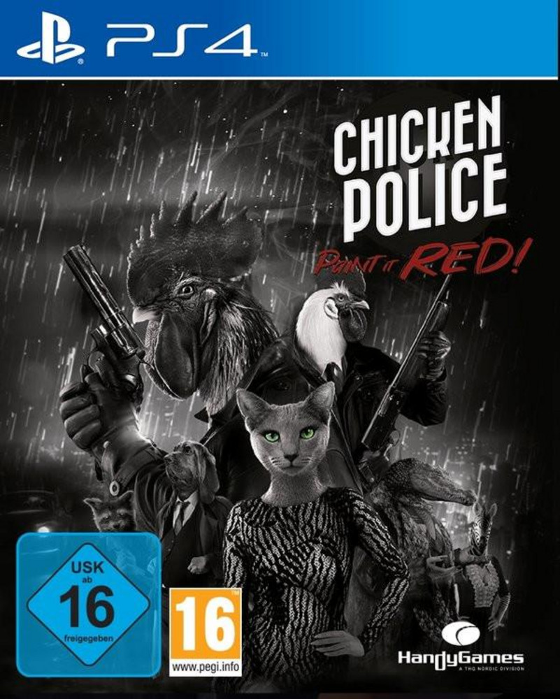  Chicken Police - Paint it RED! PS4-Spiel