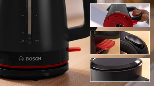 Bosch TAT3M124 Toaster 2 Scheibe(n) 950 W Rot Bosch TAT3M124 Toaster 2 Scheibe(n) 950 W Rot
