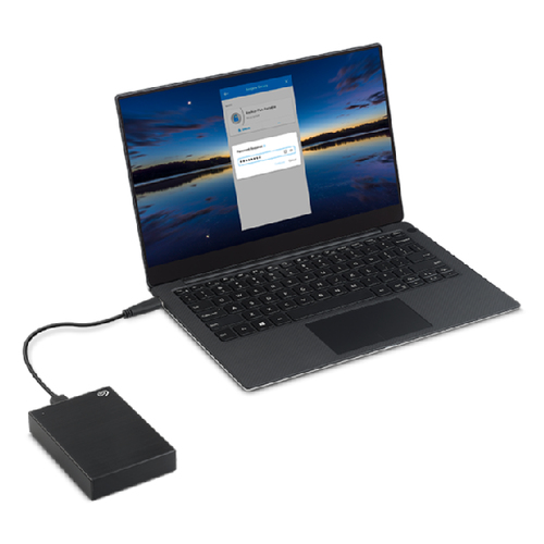 Seagate One Touch Externe Festplatte 2 TB Micro-USB B 3.2 Gen 1 (3.1 Gen 1) Schwarz