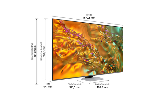 Samsung Q80D 75" QLED 4K Tizen OS™ Smart TV (2024) Samsung Q80D 75" QLED 4K Tizen OS™ Smart TV (2024)