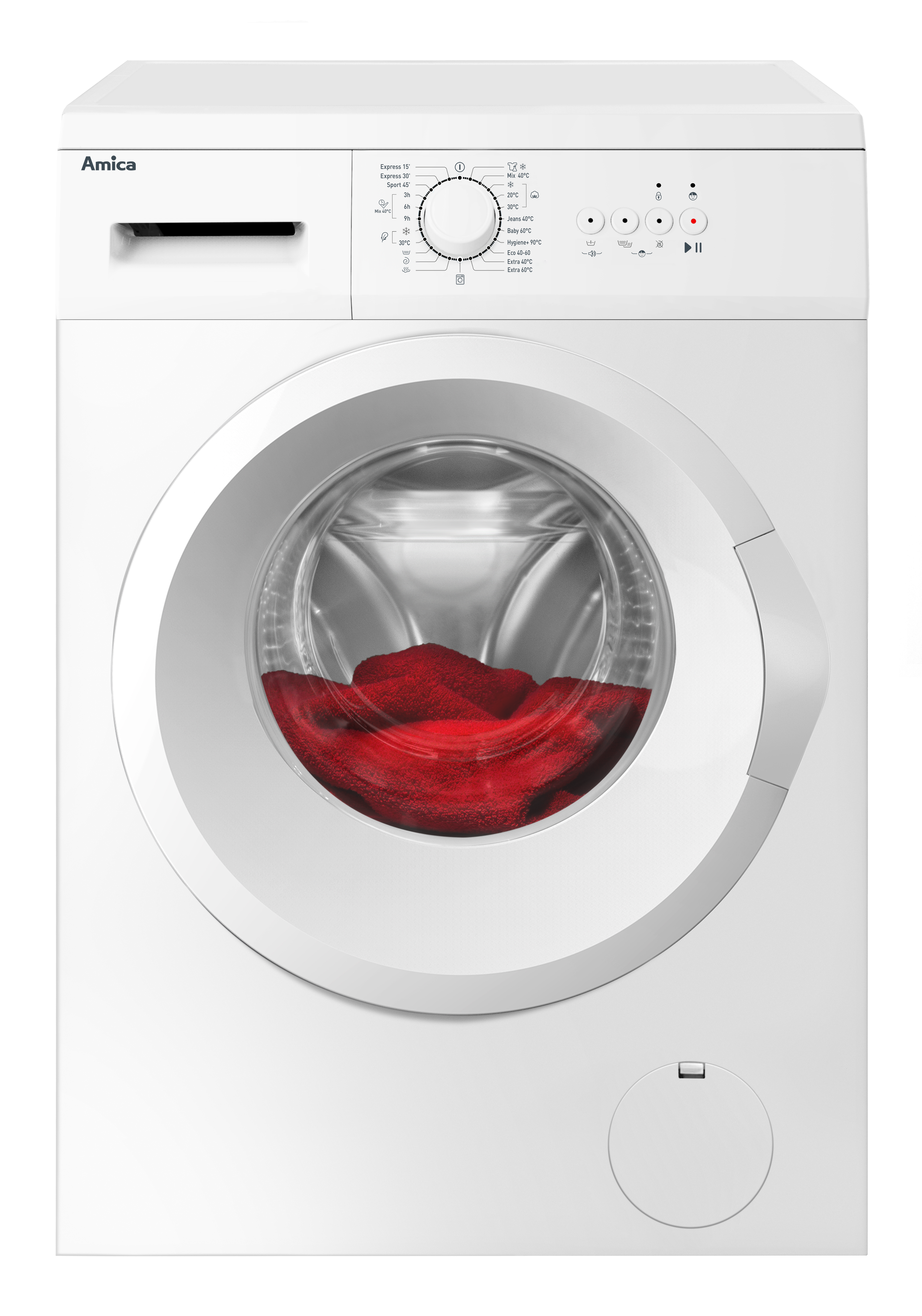 AMICA WA 10-1 EX Waschmaschine (Frontlader, freistehend, 6 kg, D, 1000 U/Min)