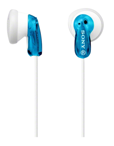 Sony MDR-E9LP Kopfhörer Kabelgebunden im Ohr Musik Blau, Weiß