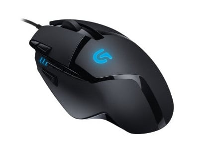  Logitech G402 Gaming-Maus (Hyperion Fury FPS, 8 programmierbaren Tasten, DPI-Umschaltung, High-Speed-Klicks)