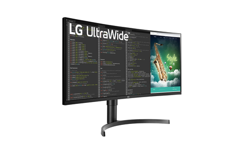 LG Monitor UltraWide 35WN75CP-B Schwarz 35 Zoll Curved QHD 100 Hz 5 ms (2x HDMI, USB-C, USB, DisplayPort, HDR, höhenverstellbar, FreeSync) LG Monitor UltraWide 35WN75CP-B Schwarz 35 Zoll Curved QHD 100 Hz 5 ms (2x HDMI, USB-C, USB, DisplayPort, HDR, höhenverstellbar, FreeSync)