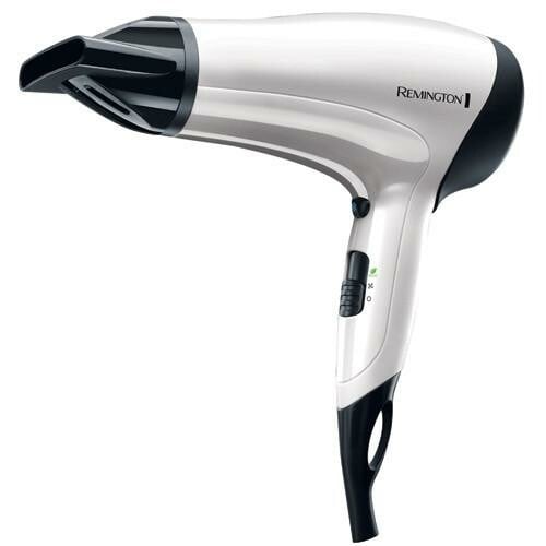  REMINGTON D3015 Haartrockner (2000 Watt, 3 Heiz-stufen, 2 Gebläse-Stufen, Diffusor, Styling-düse, Keramik-Ionen-Ring, Abkühl-Stufe, Eco)