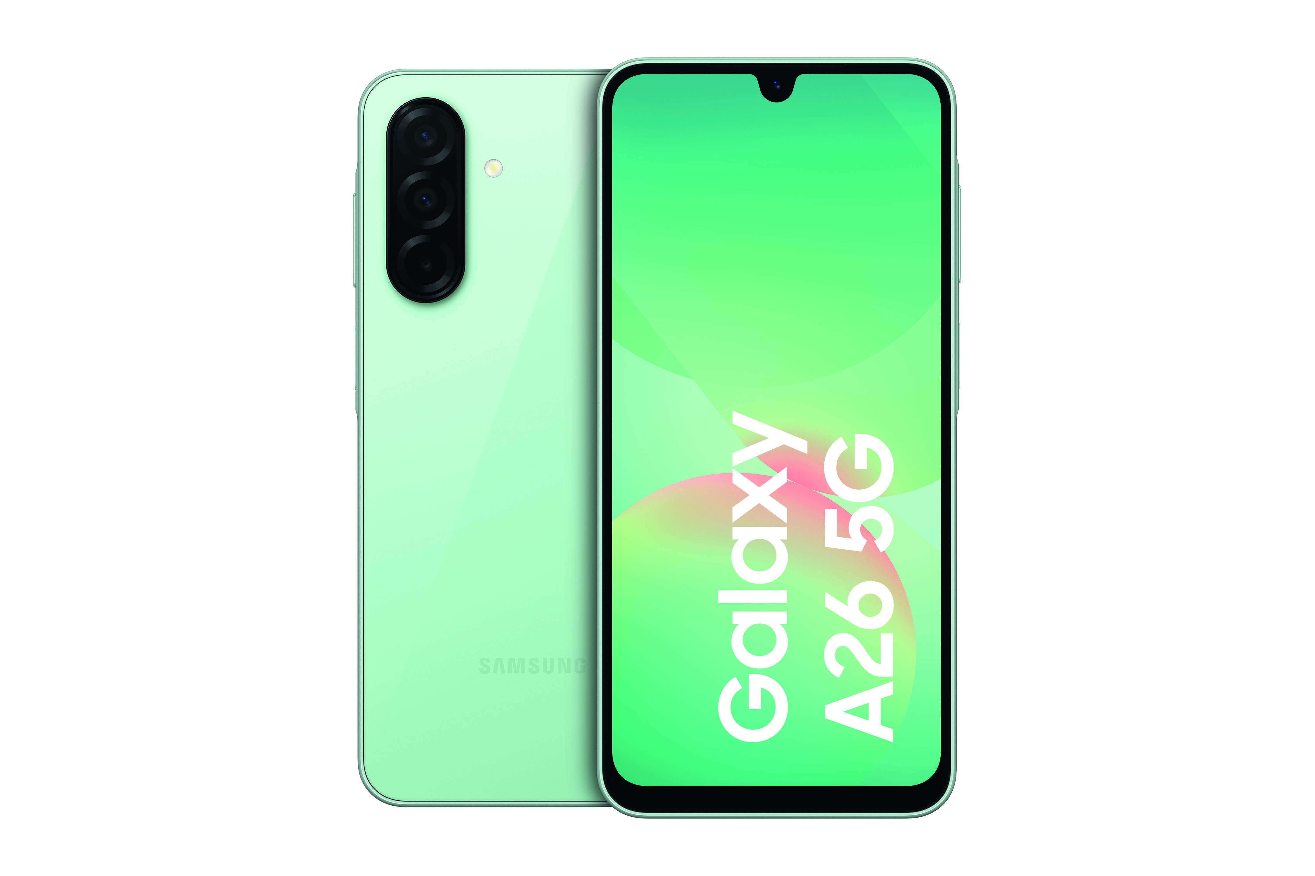 Samsung Galaxy A26 5G 128GB Mint Smartphone (6,7 Zoll, 50 MP, Triple-Kamera, 5.000-mAh, Octa-Core, grün)