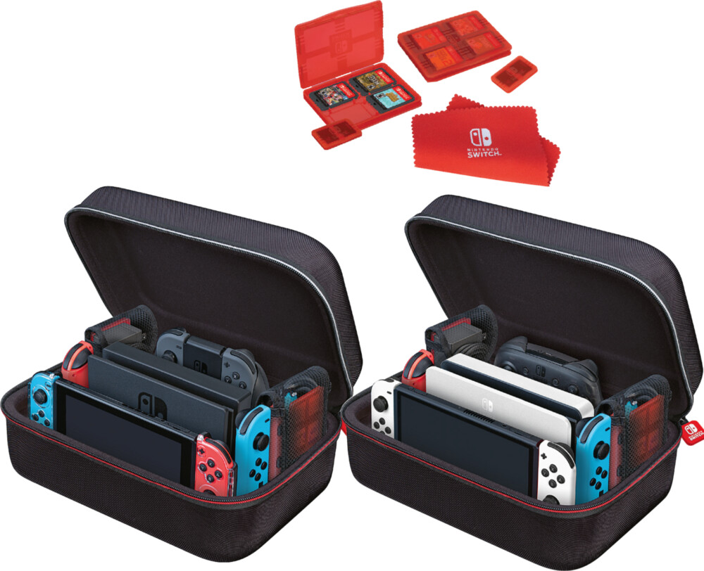  BIGBEN SWITCH Deluxe Case NNS61 Tasche (Deluxe Transporttasche für Nintendo Switch, Nintendo Switch Lite, Nintendo Switch OLED-Modell)