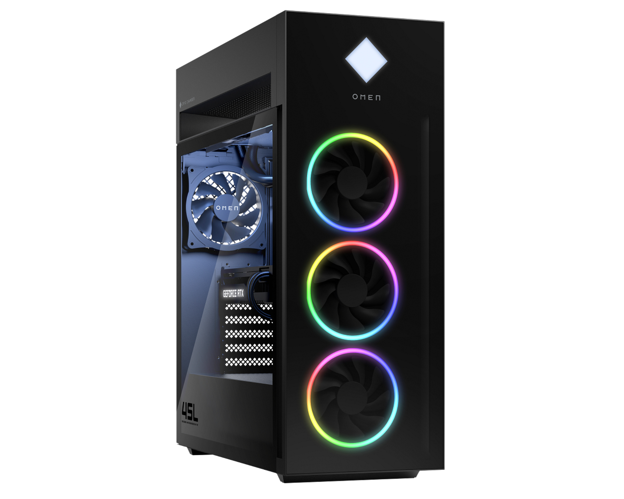 HP Omen GT22-2003ng Gaming Desktop PC Intel i7 32GB RAM RTX4070TiS 2TB SSD Windows 11