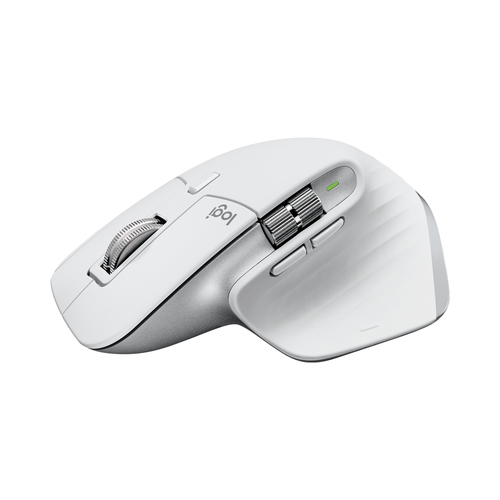 Logitech Logitech MX Master 3S Maus rechts RF kabellos + Bluetooth weiß (Funk, Bluetooth, kabellos, USB)