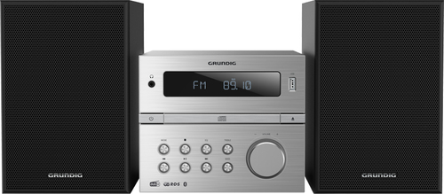 Grundig CMS 4200 Heim-Audio-Mikrosystem 120 W Schwarz, Silber