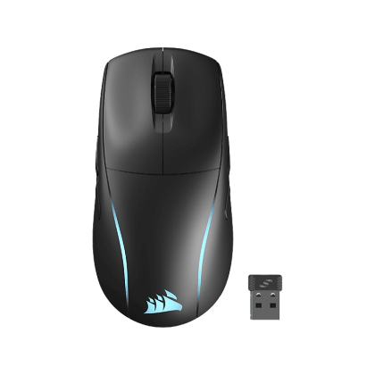 Corsair M75 Wireless, Schwarz (Bluetooth, Funk, kabellos)