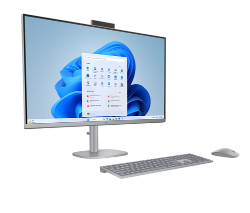 HP OmniStudio X 32-c0670ng Intel Core Ultra 7 155H 80 cm (31.5") 3840 x 2160 Pixel All-in-One-PC 32 GB DDR5-SDRAM 1 TB SSD Windows 11 Home Wi-Fi 7 (802.11be) AI PC Silber