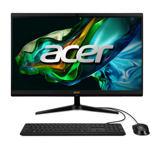 Acer Aspire C24-1800 Intel® Core™ i5 i5-12450H 60,5 cm (23.8") 1920 x 1080 Pixel All-in-One-PC 16 GB DDR4-SDRAM 1 TB SSD Windows 11 Home Wi-Fi 6E (802.11ax) Schwarz