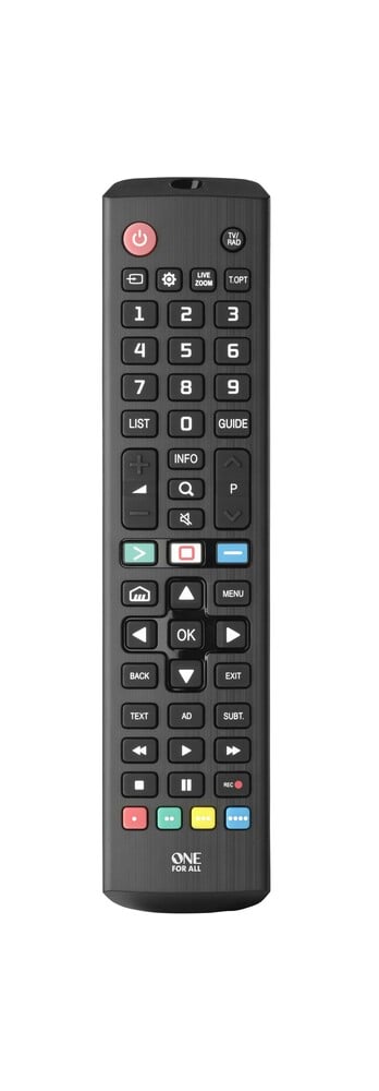  ONE FOR ALL URC4911 LG 2.0 Fernbedienung (Streaming App Shortcut Key)