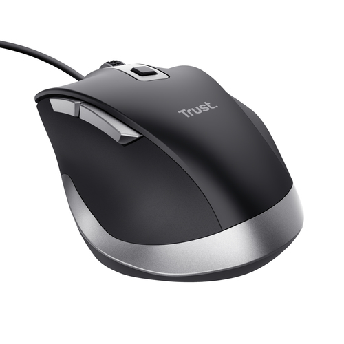 Trust Fyda Maus Büro Rechts USB Typ-A Optisch 5000 DPI