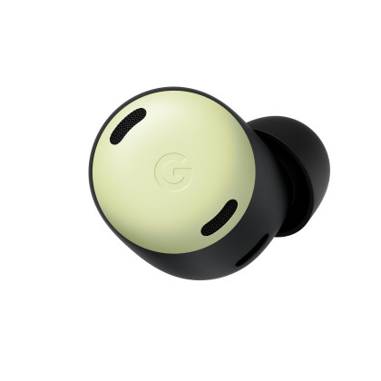 Google In-Ear Kopfhörer Pixel Buds Pro Lemongrass (Bluetooth, Aktive Geräuschunterdrückung, IPX4, USB-C, grau)