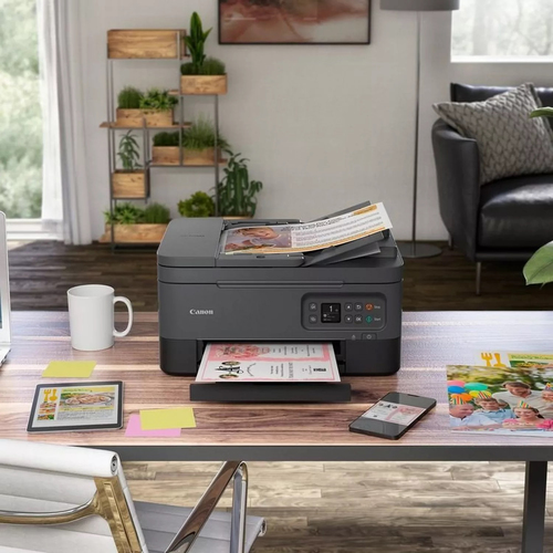 Canon PIXMA TS7450i 3-in-1 WLAN-Farb-Multifunktionssystem, Schwarz Canon PIXMA TS7450i 3-in-1 WLAN-Farb-Multifunktionssystem, Schwarz
