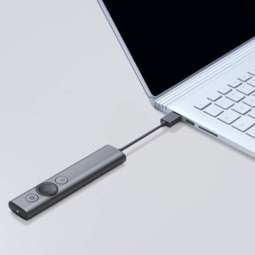Logitech Spotlight Funk-Presenter Bluetooth/RF Grau