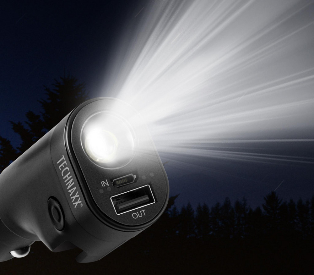  TECHNAXX 6-in-1 Safety Car Charger TX-123