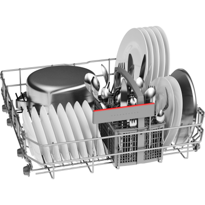 BOSCH SMI4HTS00E Serie 4 Einbau-Geschirrspüler integriert 60 cm (D, Home Connect, 13 Maßgedecke, 46dB, WLAN, 3-fach Rackmatik)