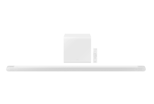 Samsung HW-S811B/ZG weiß Soundbar mit Subwoofer (Bluetooth, Dolby Atmos/DTS-X, HDMI ARC, Subwoofer, 3.1.2, WLAN, Q-Symphony)