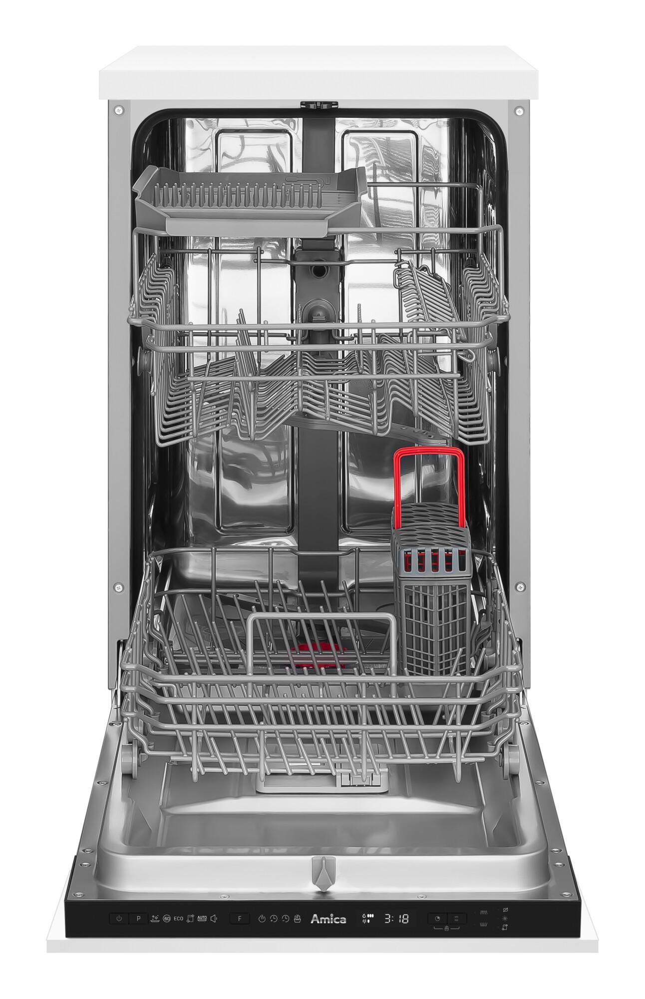 AMICA EGSPV 586 901 Einbau-Geschirrspüler vollintegriert 45 cm
