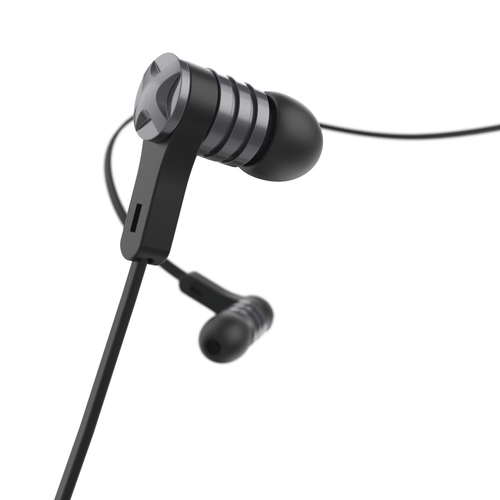 Hama Intense Kopfhörer Kabelgebunden im Ohr Anrufe/Musik Anthrazit, Schwarz