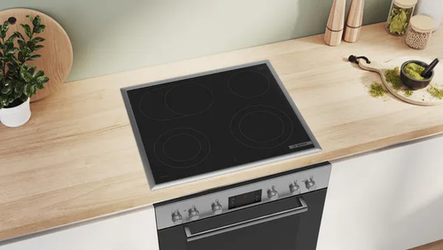 Bosch HEG217AB3 + NKH645GA2M Kochgeräte-Set Keramik Elektrischer Ofen