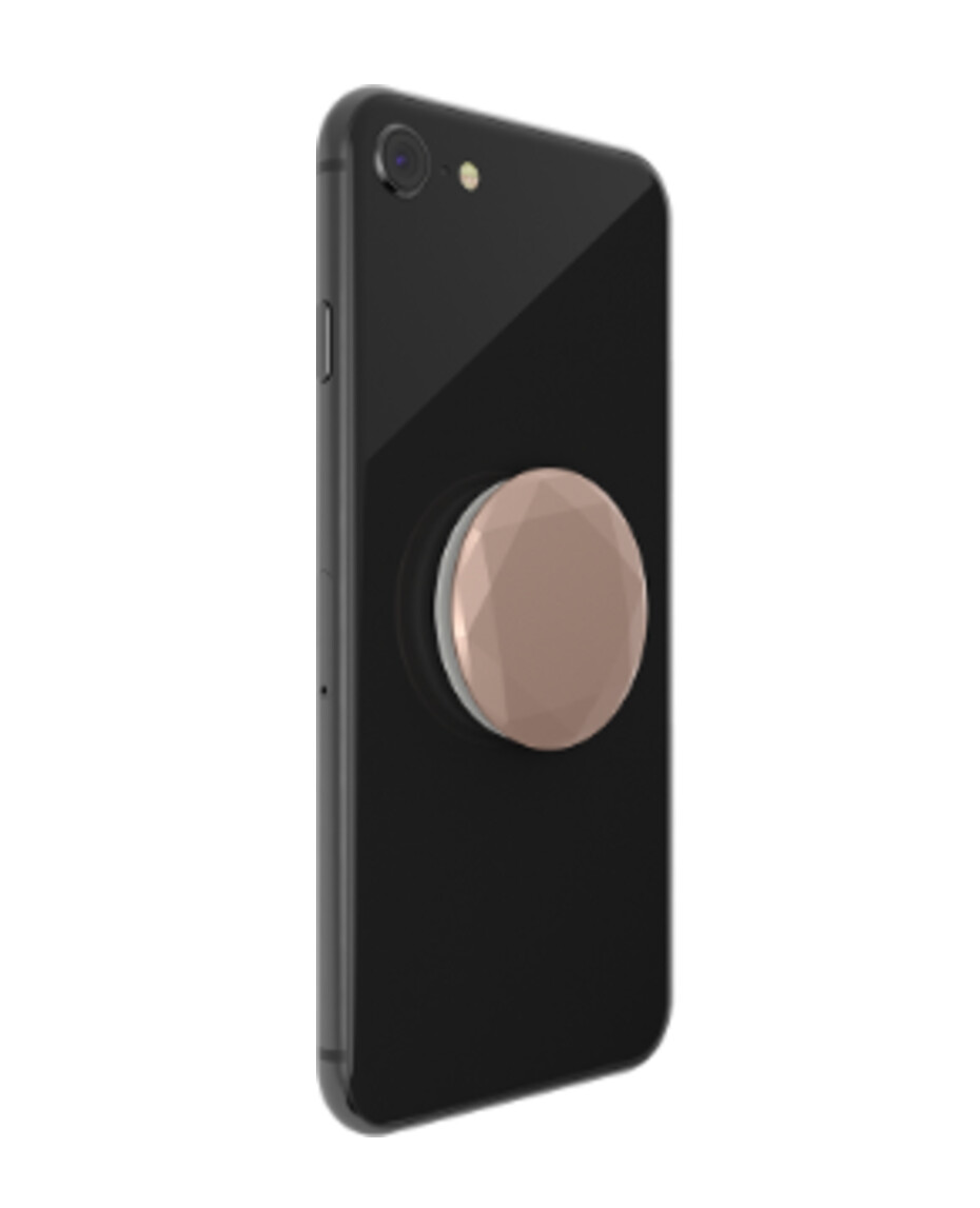  POPSOCKETS PopGrip Rose Gold Metallic Diamond (austauschbares Design)