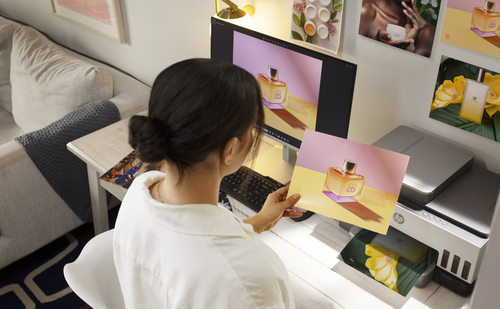 HP Smart Tank 7305 Wireless All-in-One Farbe Drucker, Beidseitiger Druck; Kopierer, Scanner