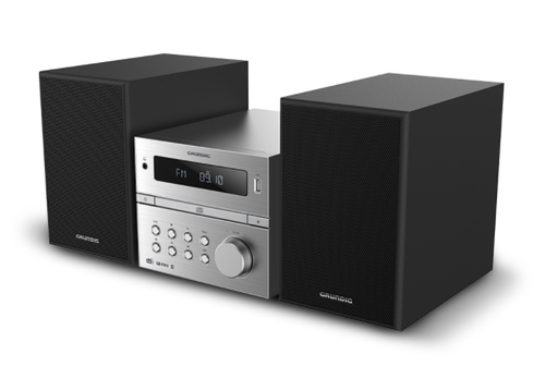 Grundig CMS 4200 Heim-Audio-Mikrosystem 120 W Schwarz, Silber