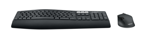 Logitech MK850 Performance Tastatur Maus enthalten RF Wireless + Bluetooth QWERTZ Deutsch Schwarz