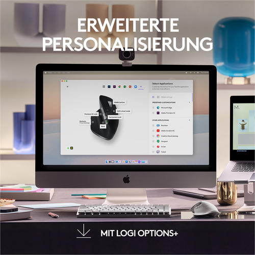 Logitech MX Master 3S for Mac Maus Büro rechts Bluetooth Laser 8000 DPI Logitech MX Master 3S for Mac Maus Büro rechts Bluetooth Laser 8000 DPI
