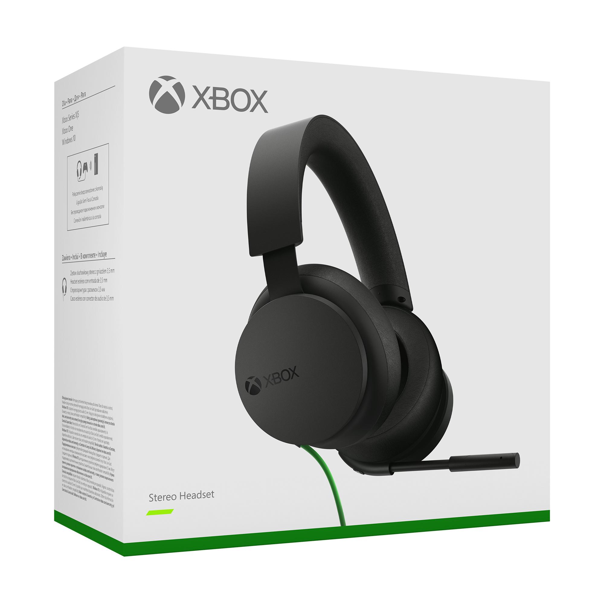 Microsoft Xbox Stereo Headset (kompatibel mit Xbox Series X|S, Xbox One, und Windows 10 Geräte)