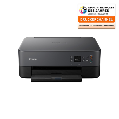 Canon PIXMA TS5350i 3-in-1 WLAN-Farb-Multifunktionssystem, Schwarz Canon PIXMA TS5350i 3-in-1 WLAN-Farb-Multifunktionssystem, Schwarz