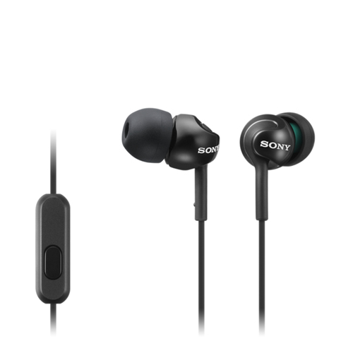 Sony MDR-EX110AP Kopfhörer Kabelgebunden im Ohr Anrufe/Musik Schwarz