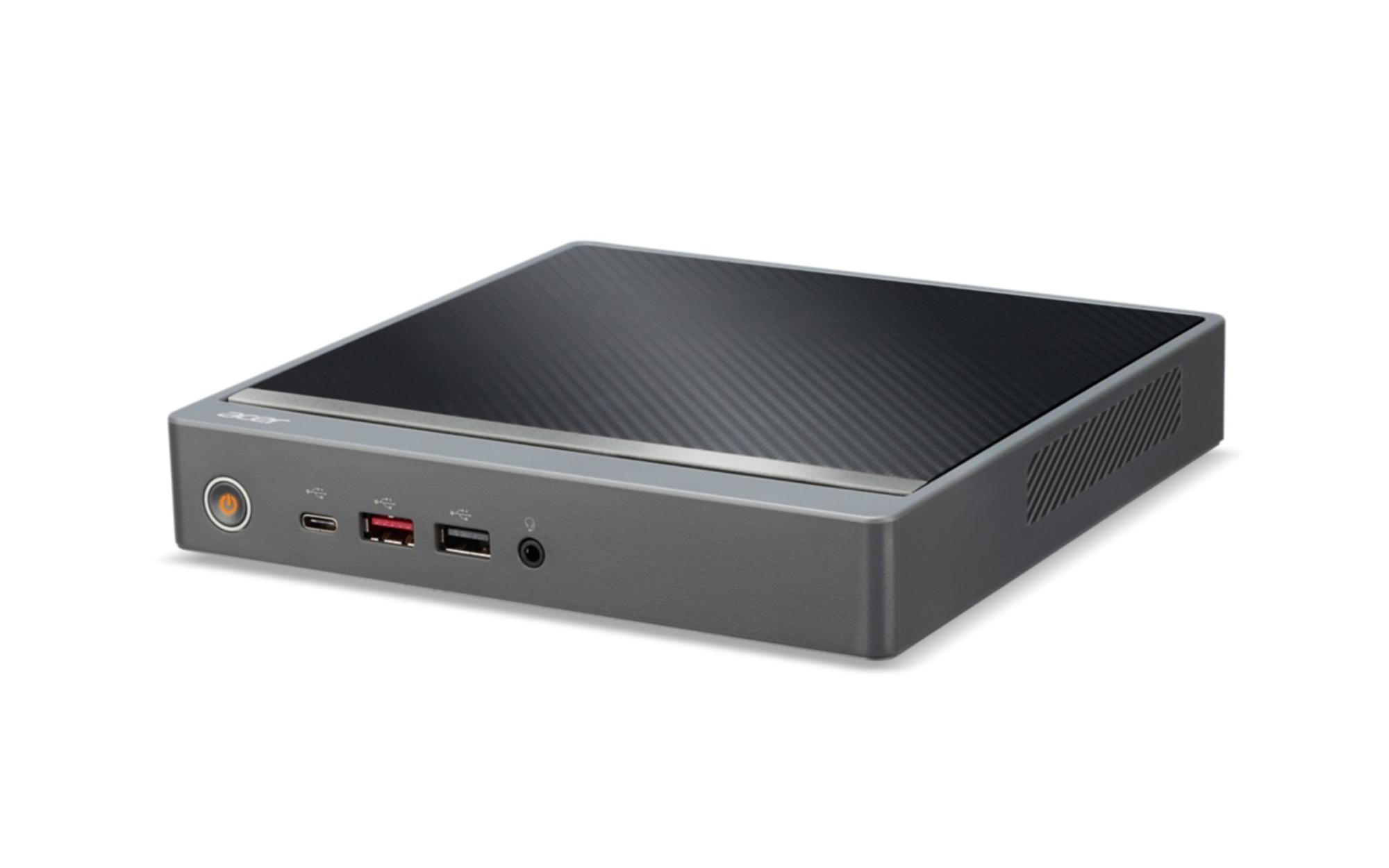 ACER Mini-PC Revo Box (RB610), Schwarz, Intel Core i5-1335U, 8 GB, 256 GB M.2 SSD, Windows 11