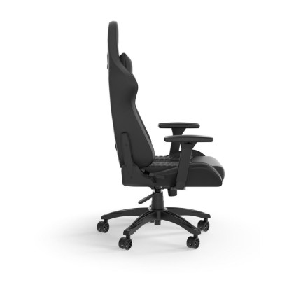 Corsair TC100 Relaxed Gaming-Stuhl, Kunstleder, Schwarz