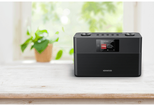 Kenwood CR-ST100S-B Radio Internet Digital Schwarz