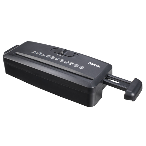 Hama Mini S6 Aktenvernichter Streifenzerkleinerung 72 dB 21,7 cm Schwarz